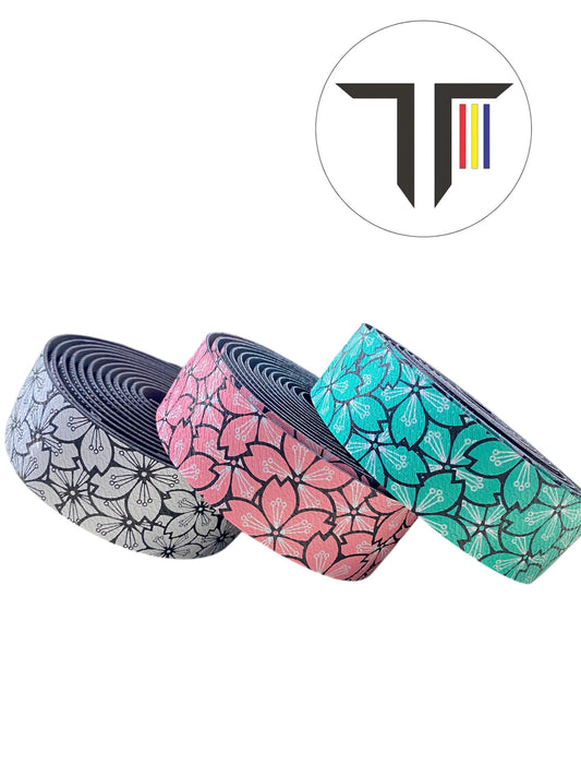 Bold floral pattern - bicycle tape