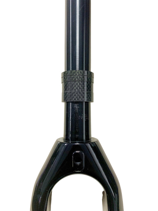 Bicycle fork neck gasket - carbon