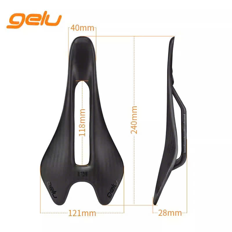 Gelu-K1 carbon saddle