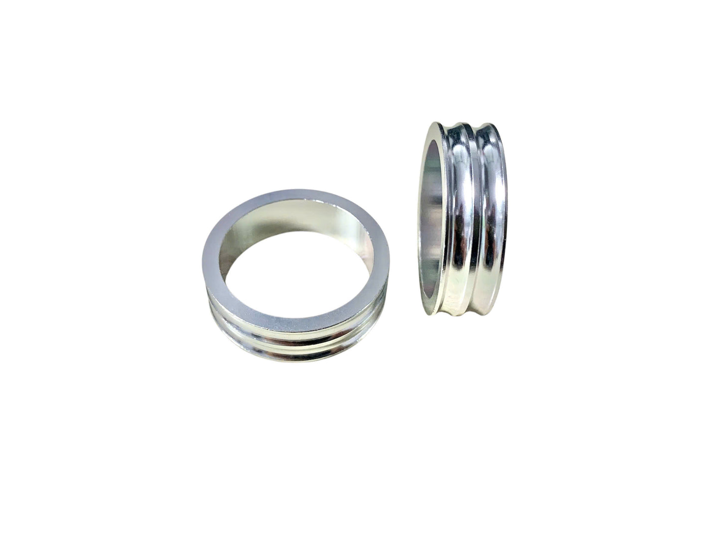 Đệm cổ phuộc xe đạp - nhôm CNC tròn