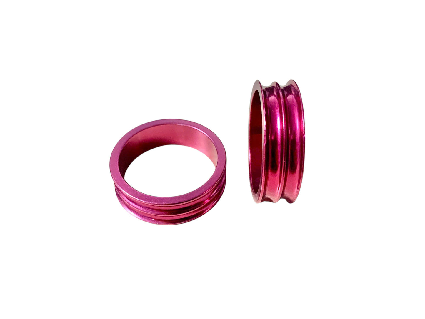 Đệm cổ phuộc xe đạp - nhôm CNC tròn