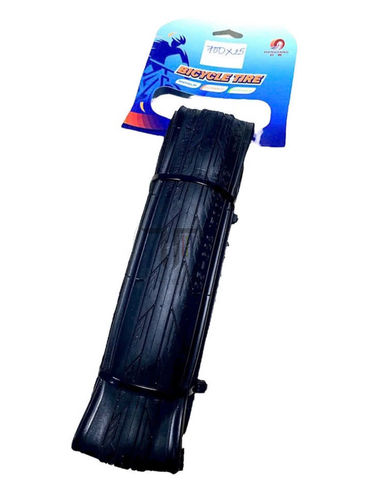 BICYCLE TIRES HAVE 3 SIZES/