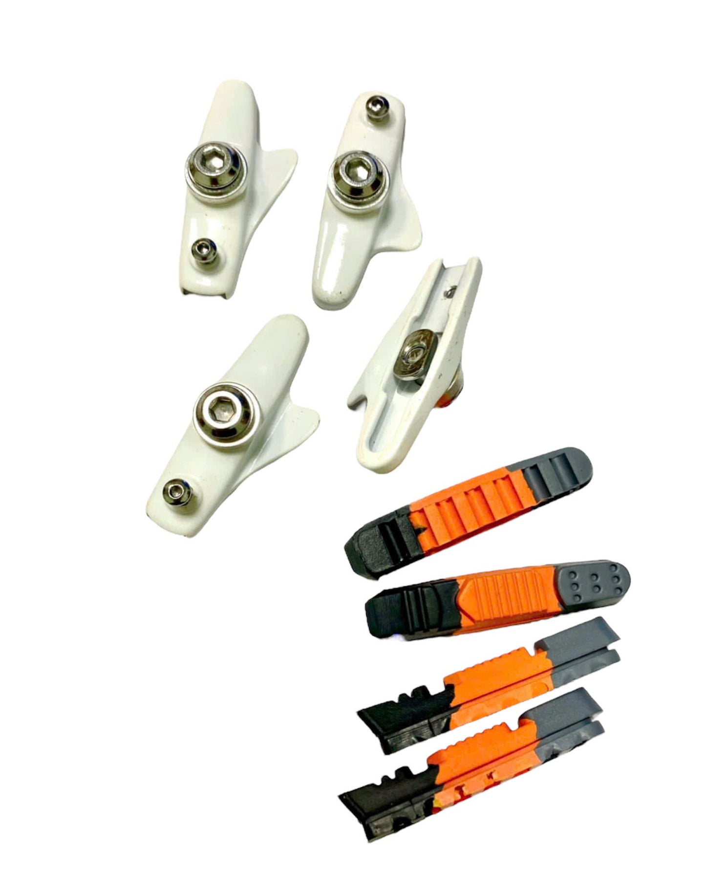 Aluminum bicycle brake pads