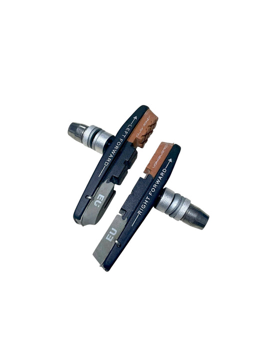 V-shaped aluminum brake pads and aluminum brake pads VANGUARD