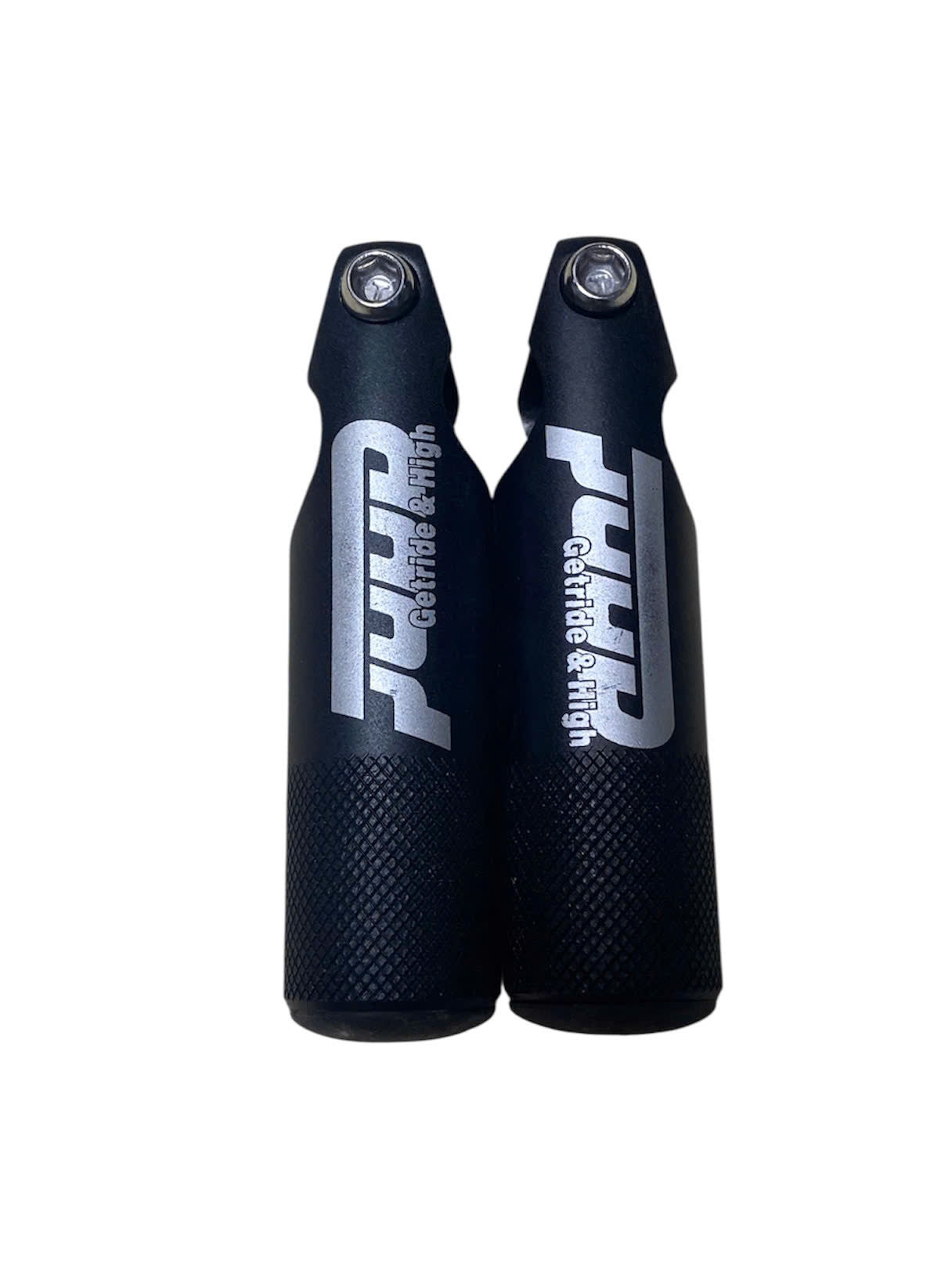 Poignées latérales de vélo en aluminium