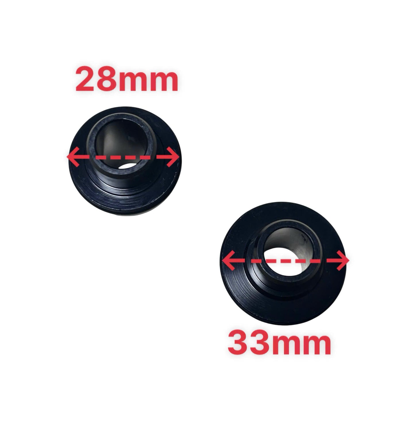 VITTORIA VABF  endcaps adapter 12mm