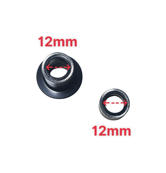 VITTORIA VA7R endcaps rear hub 135/12mm through axle MCPAVA7R12A7H