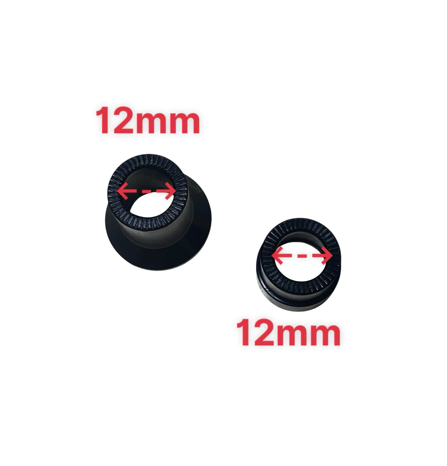 VITTORIA endcaps for rear hub VN224/VRD24 12/135mm axle