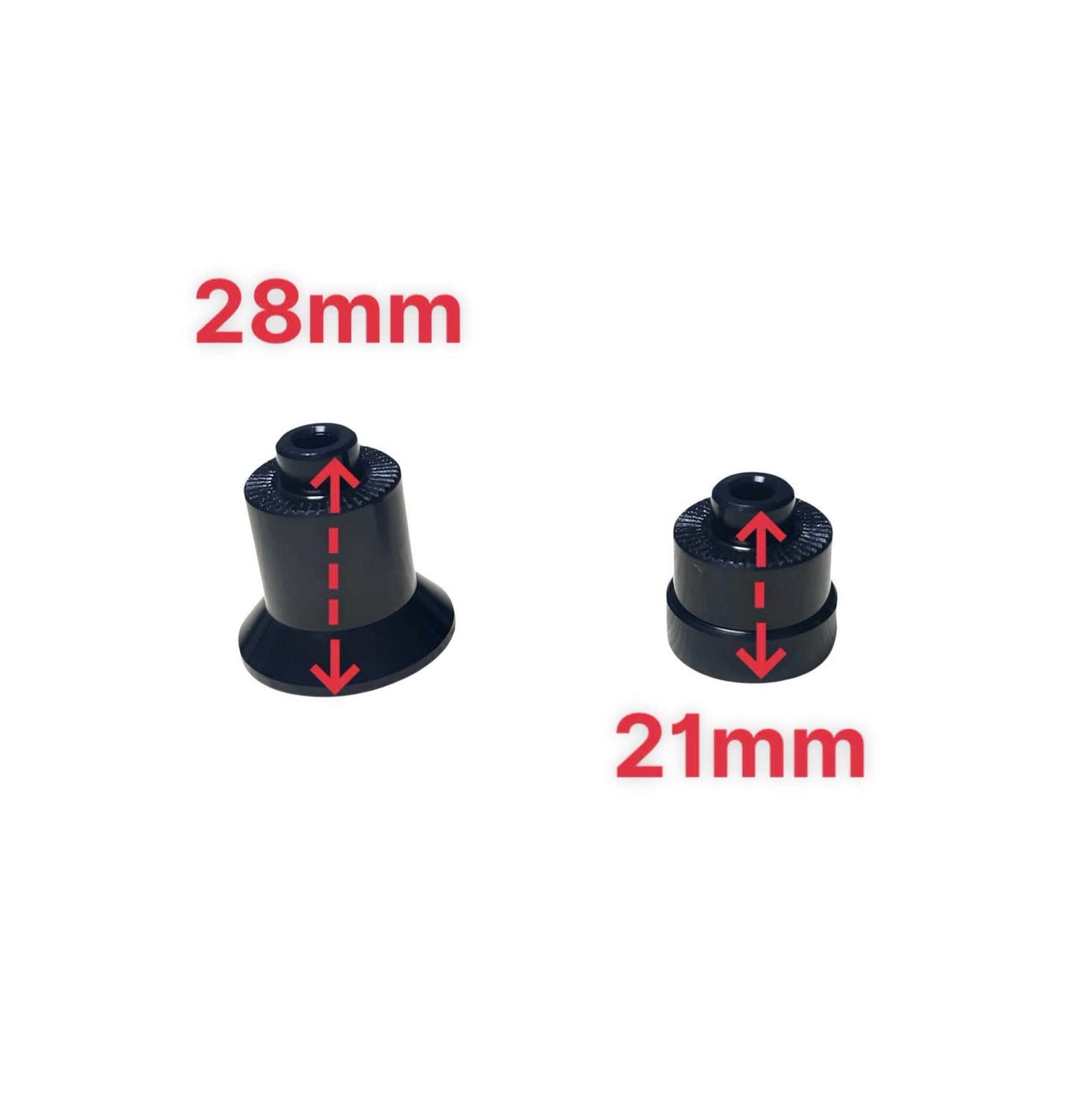 VITTTORIA Endcaps for rear hub VM224/VRD24 10/135mm RQ