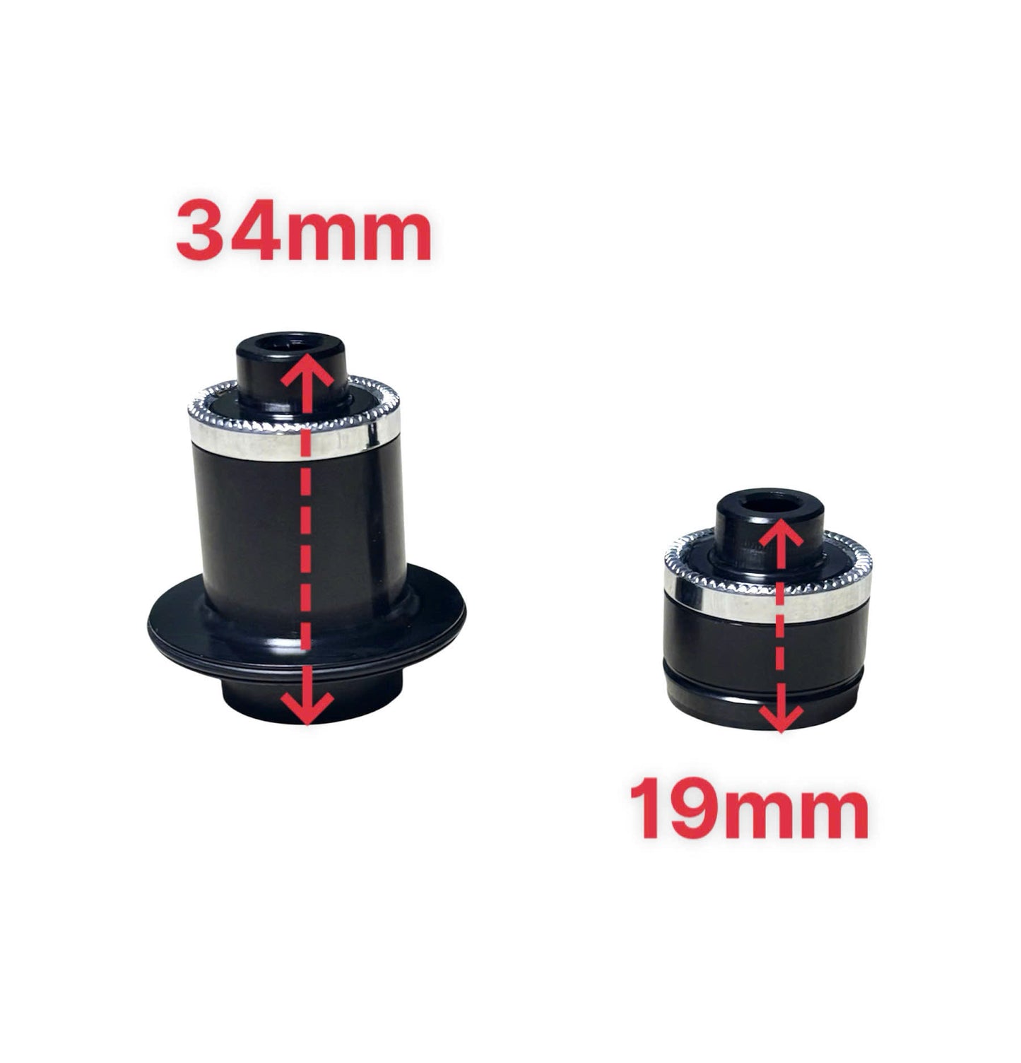 VITTORIA VA7R endcaps rear hub 135mm QR