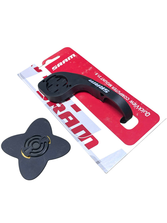 Sram plastic watch bowl + phone sticker (sram clock mounted on 31.8mm handlebar)