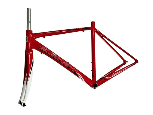 Aluminum road frame + fork ELEMENT RED