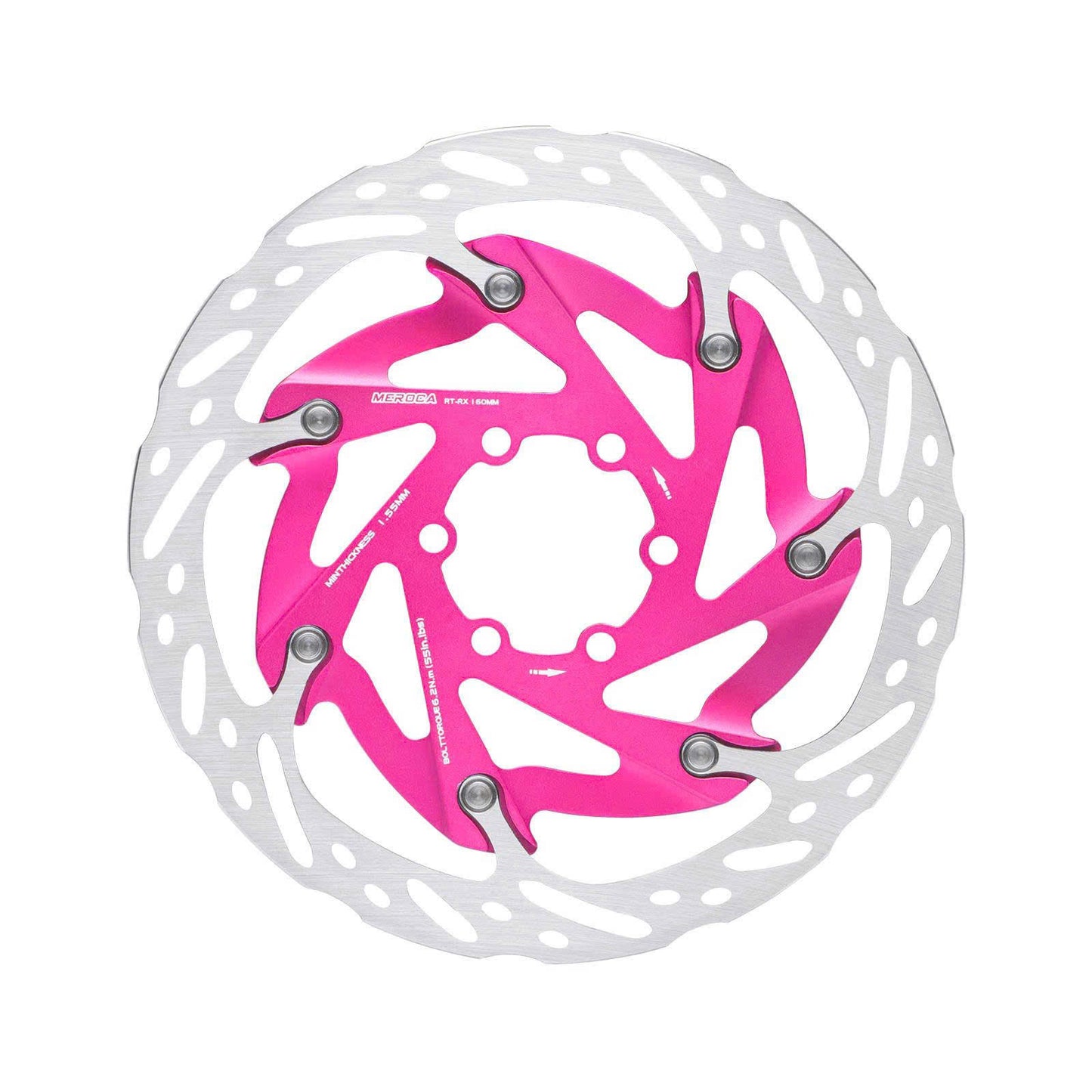 MEROCA 6 bolt 160mm brake disc